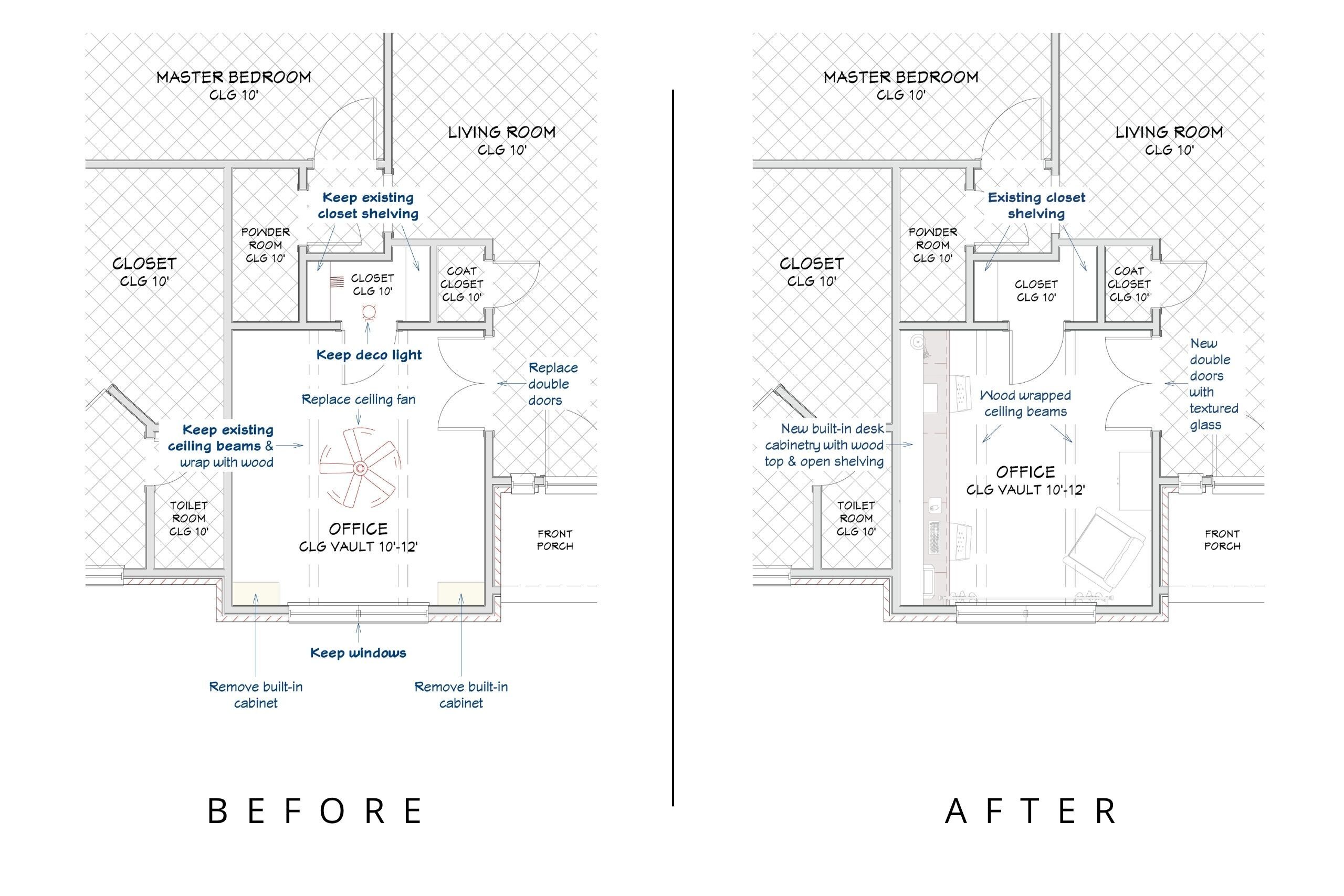 Medford Design-Build office remodel in Fort Worth, TX