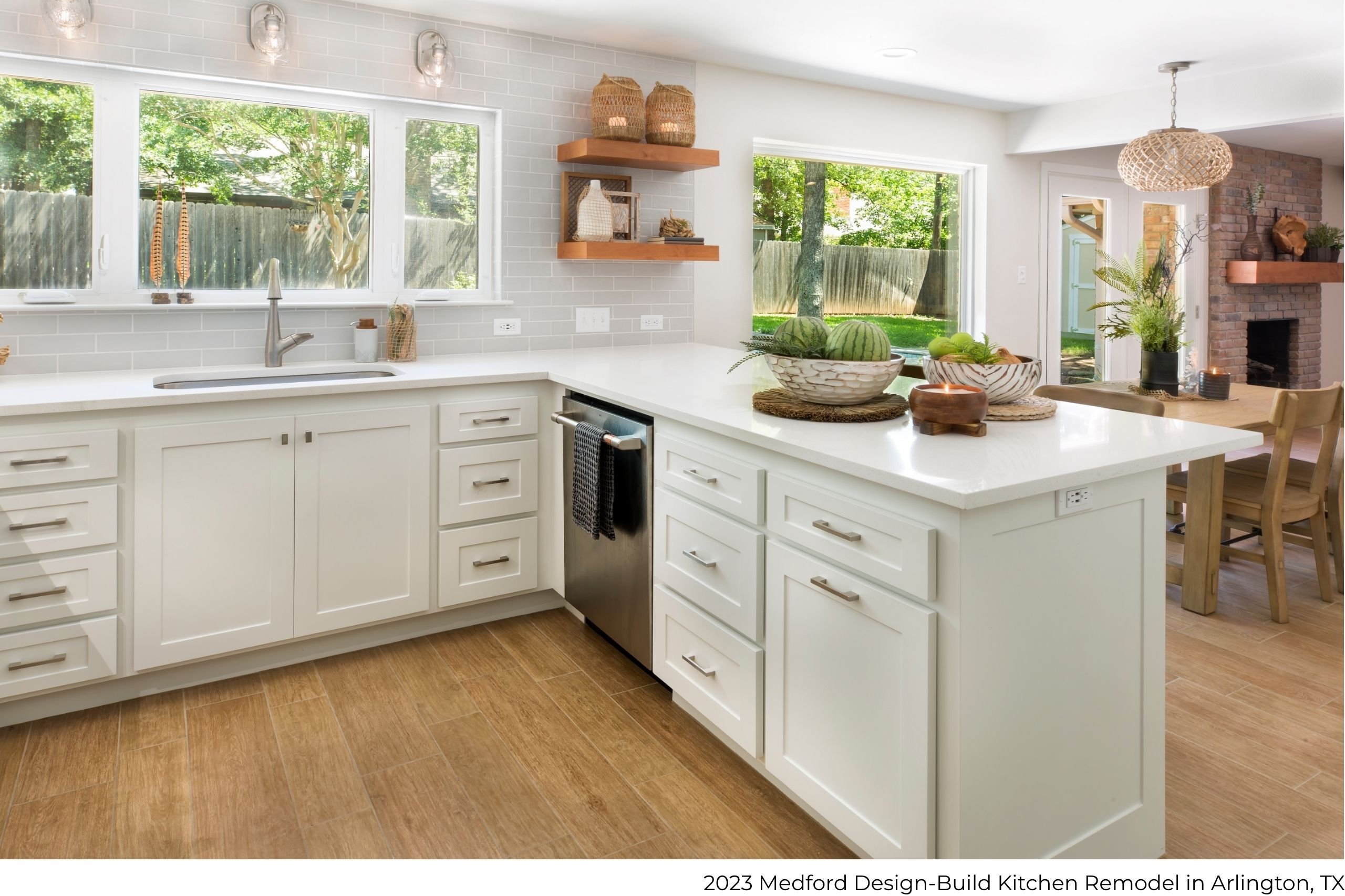 2023 Medford Design-Build kitchen remodel in Arlington, TX