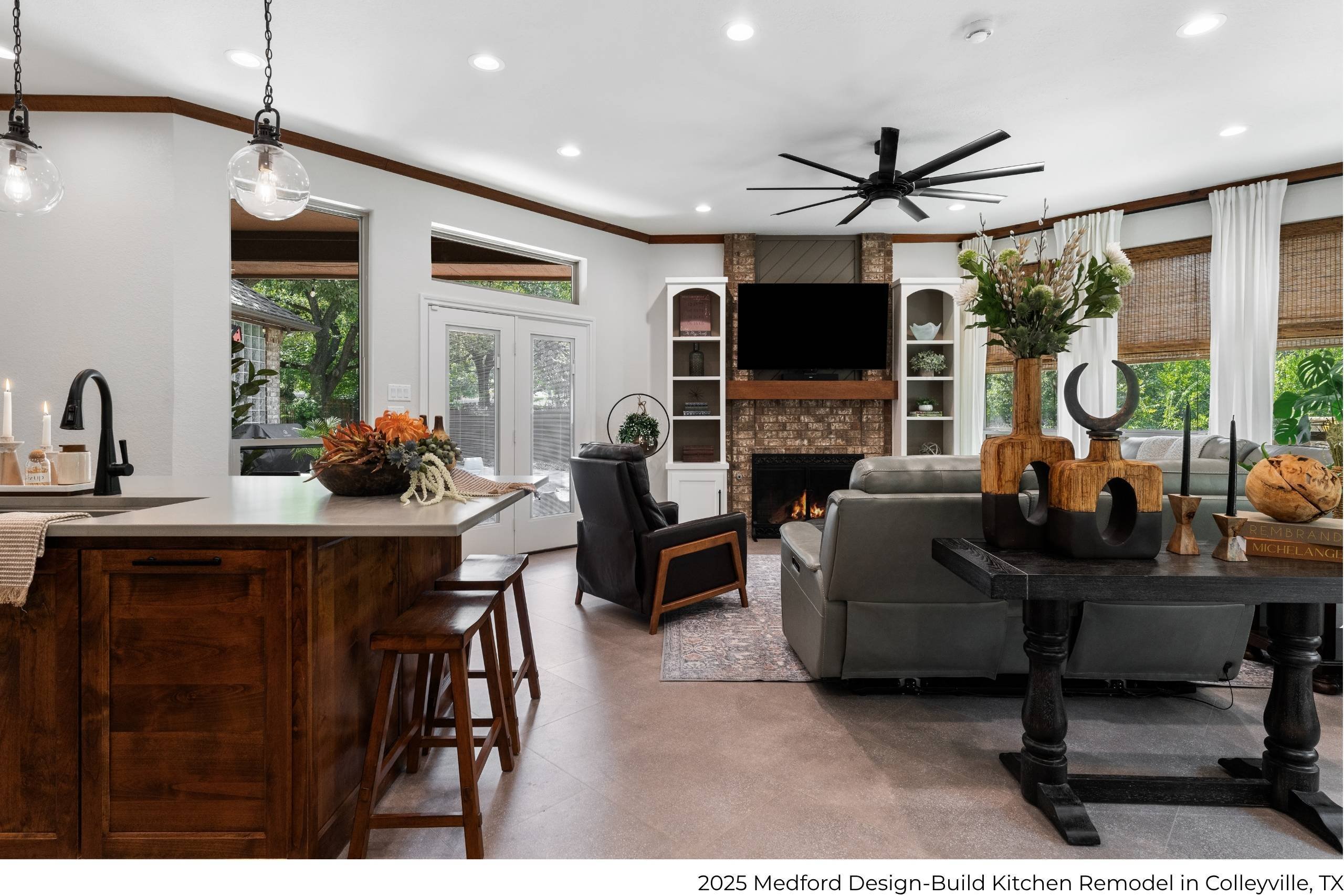 2025 Medford Design-Build kitchen remodel in Colleyville, TX