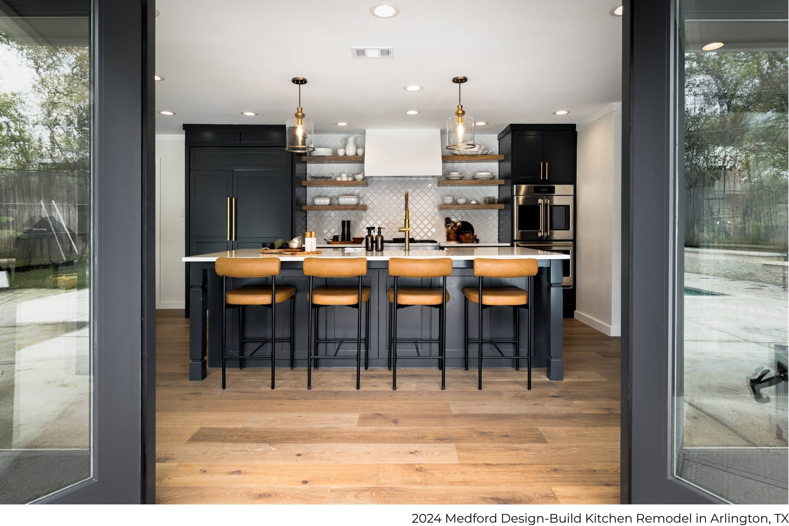 2024 Medford Design-Build kitchen remodel in Arlington, TX