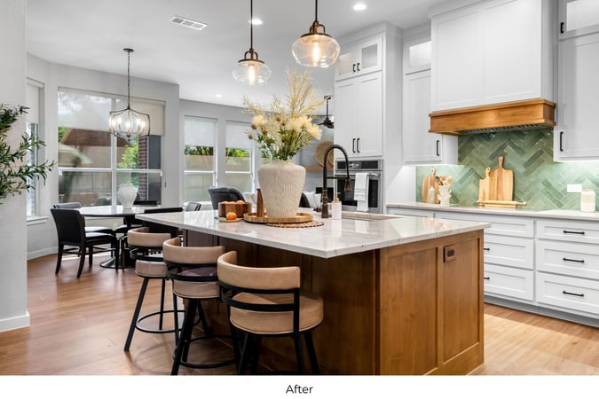 Medford Design-Build kitchen remodel in Fort Worth, TX
