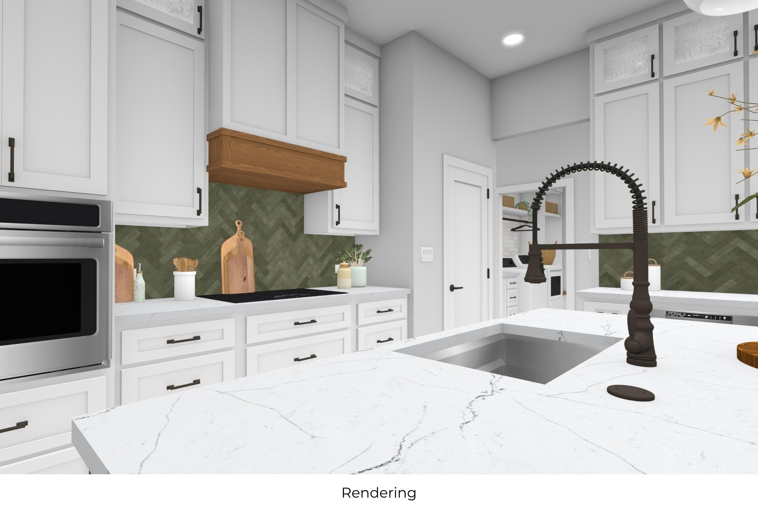 Medford Design-Build kitchen remodel in Fort Worth, TX