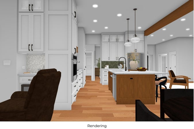 Medford Design-Build kitchen remodel in Fort Worth, TX