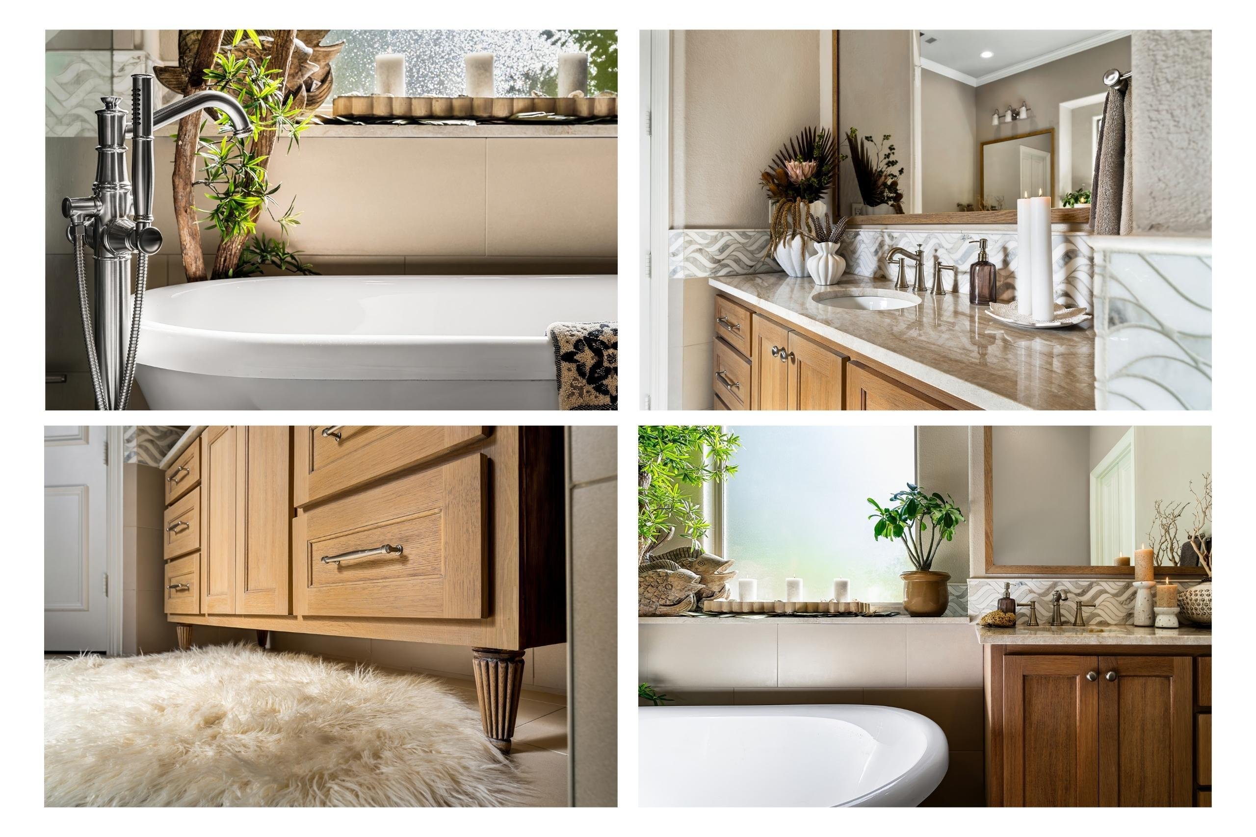 Medford Design-Build bathroom remodel in Colleyville, TX details 