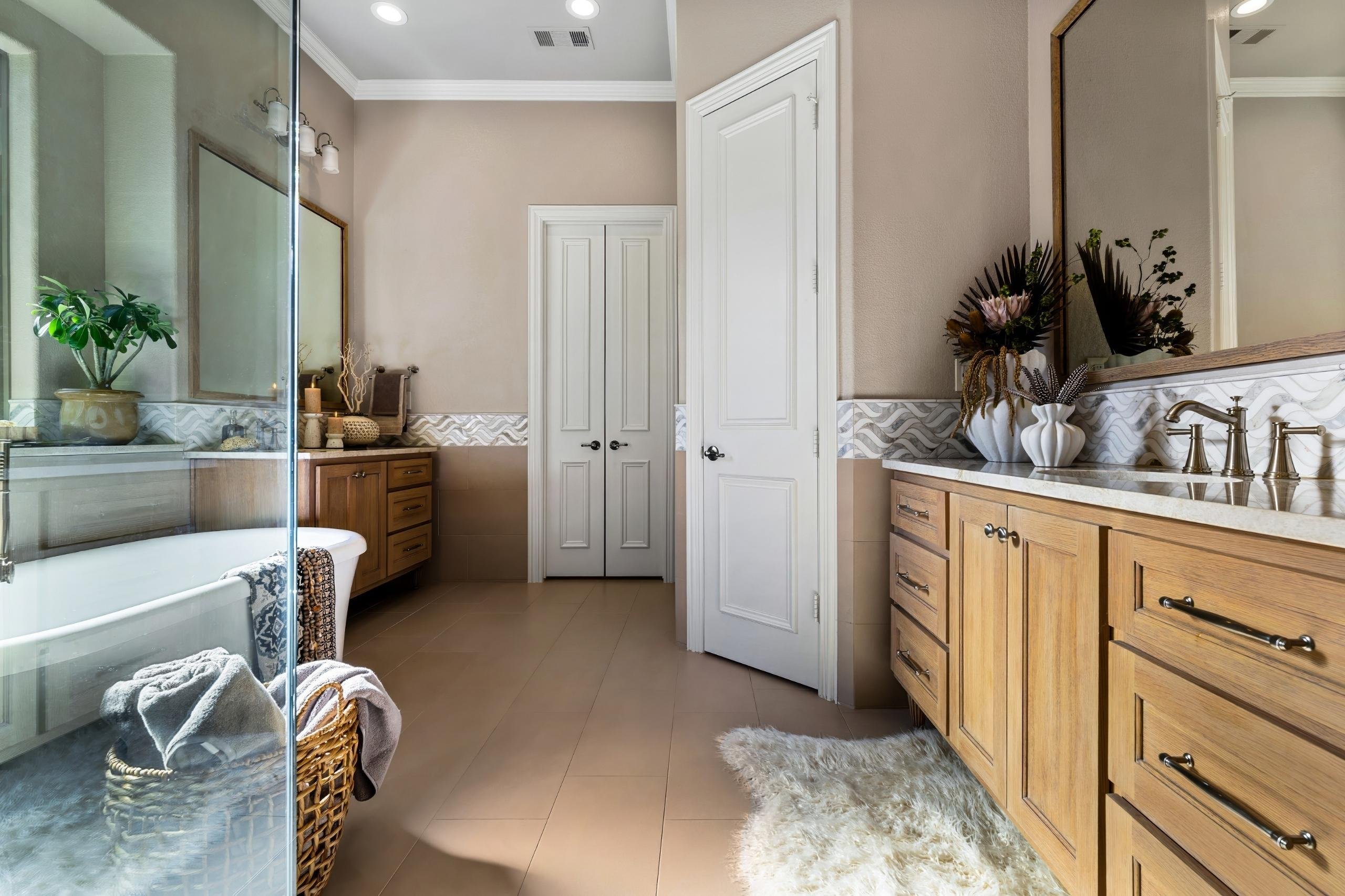 Medford Design-Build bathroom remodel in Colleyville, TX 