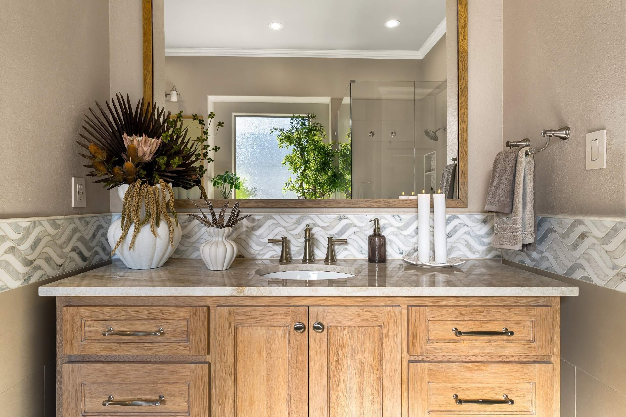 Medford Design-Build bathroom remodel in Colleyville, TX