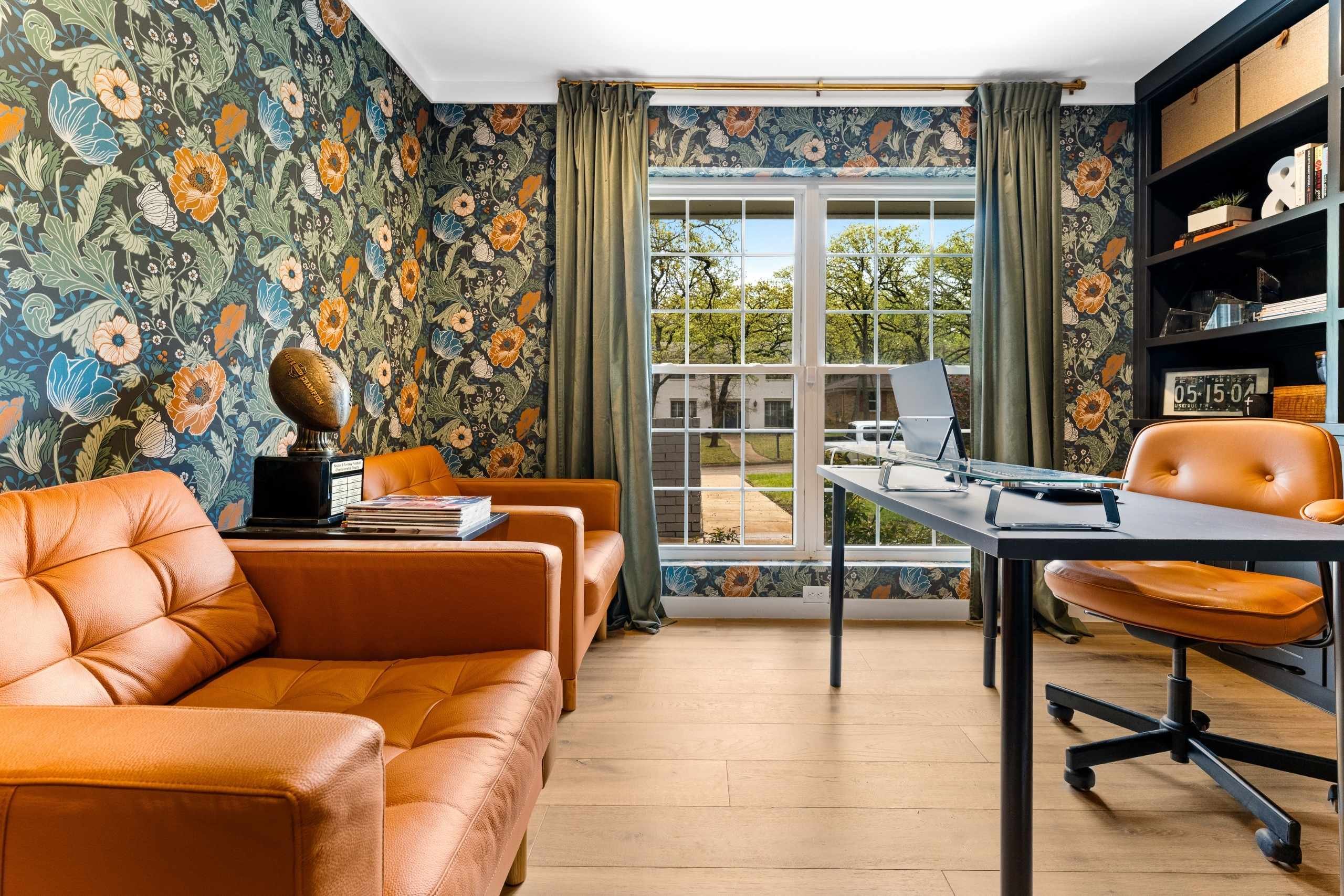 Medford Design-Build home office remodel in Arlington, TX