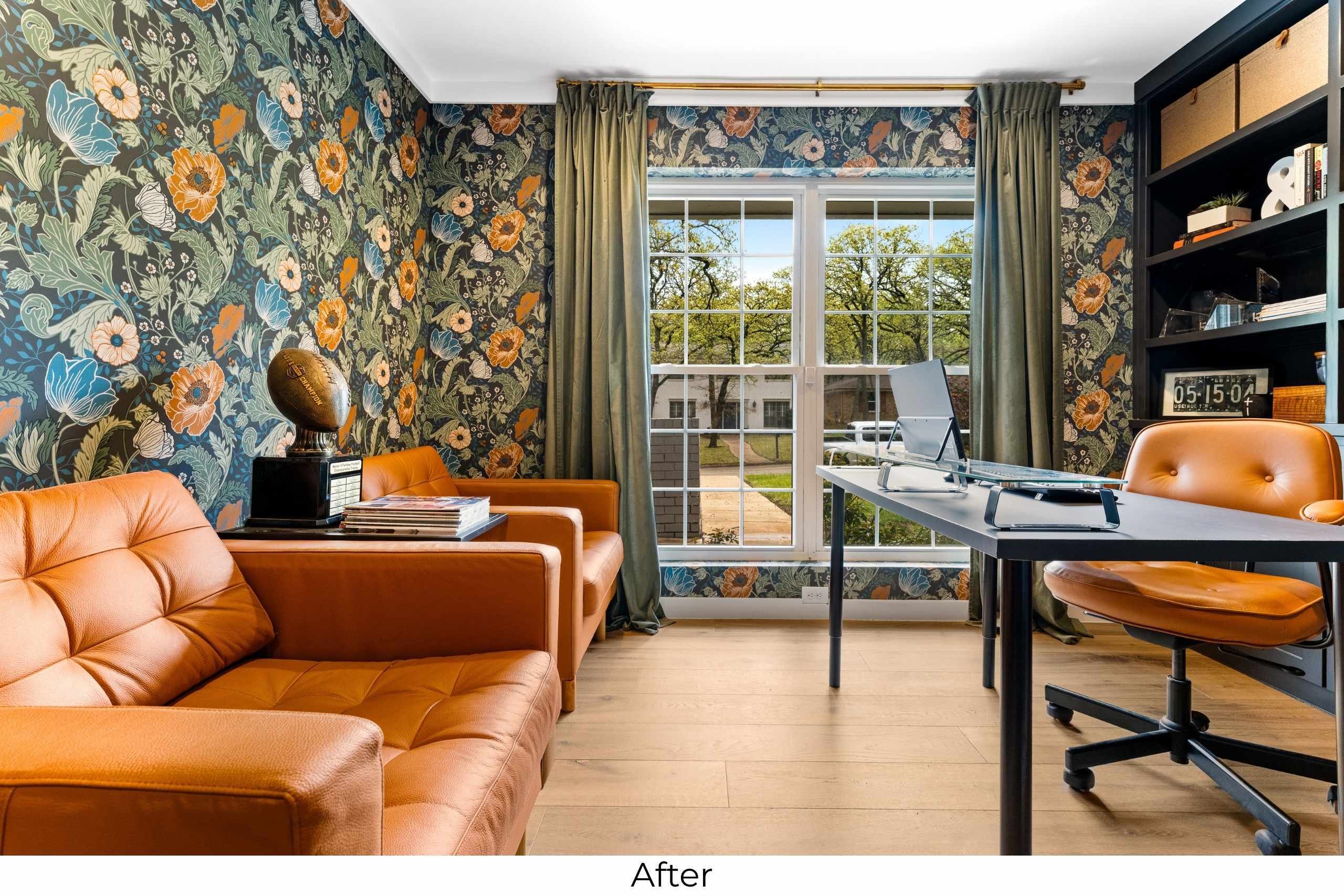 Medford Design-Build home office remodel in Arlington, TX