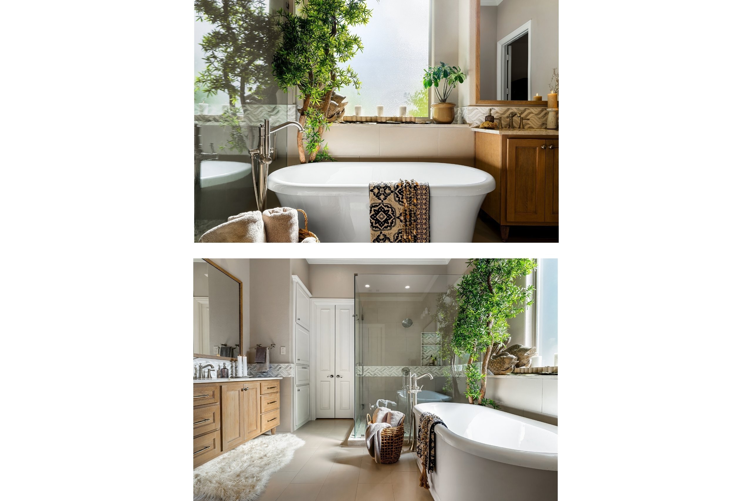 Medford Design-Build bathroom remodel in Colleyville, TX