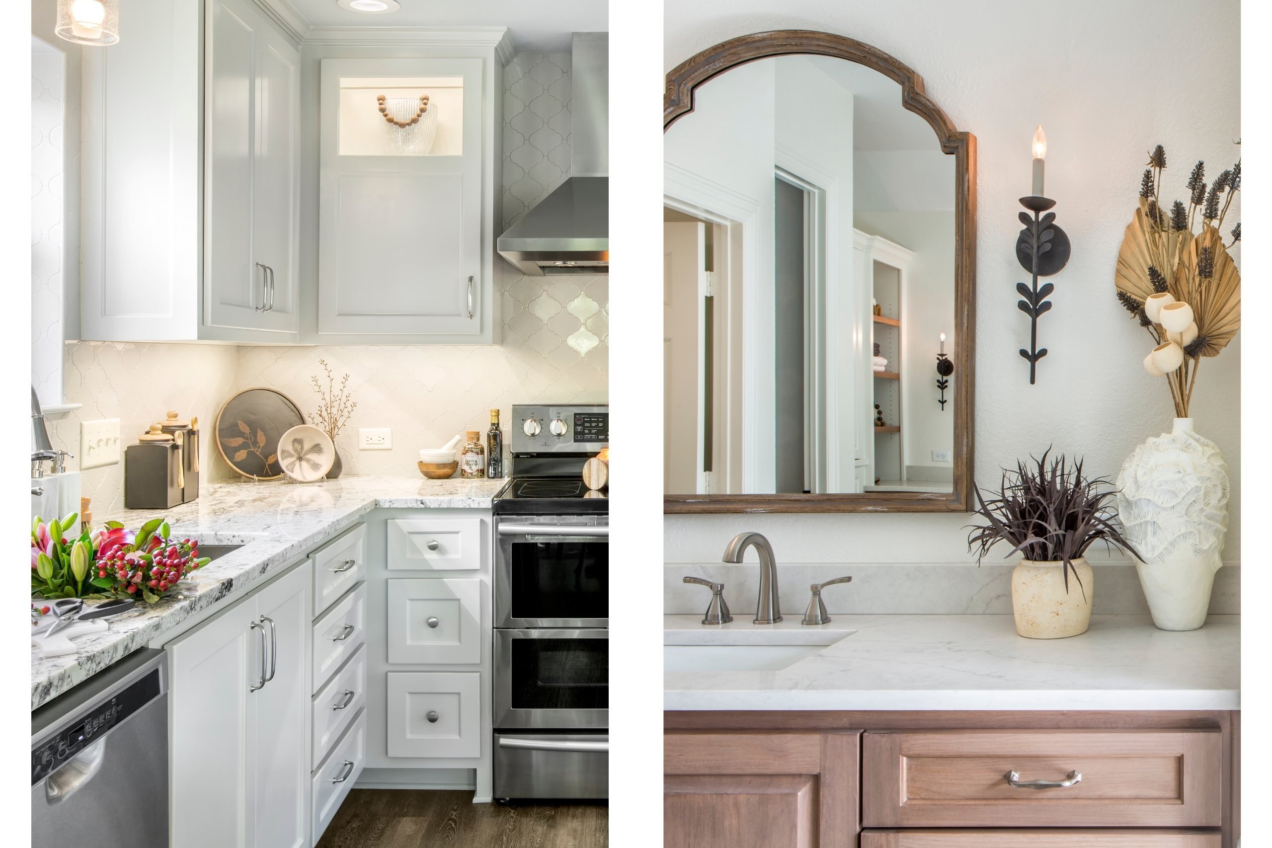 Medford Design-Build kitchen remodel and master bathroom remodel