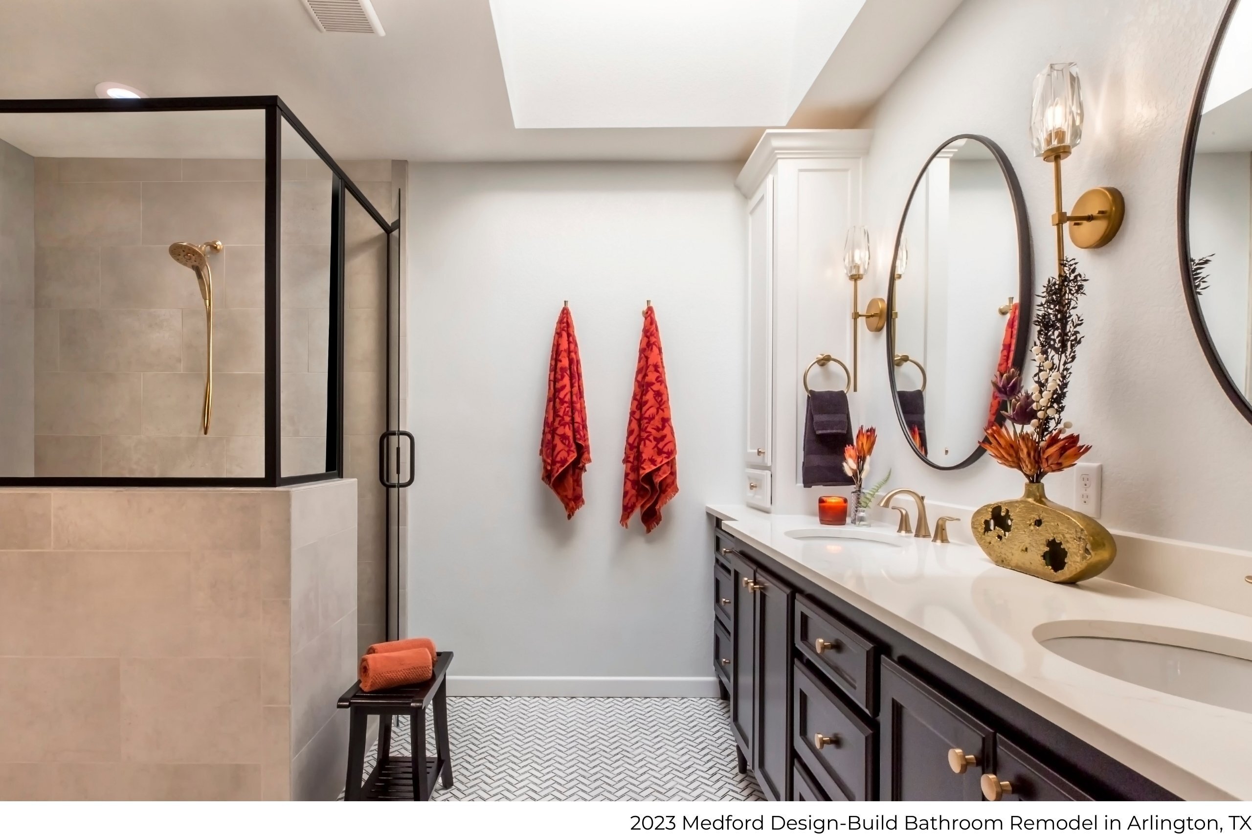 Medford Design-Build Bathroom Remodel in Arlington, TX