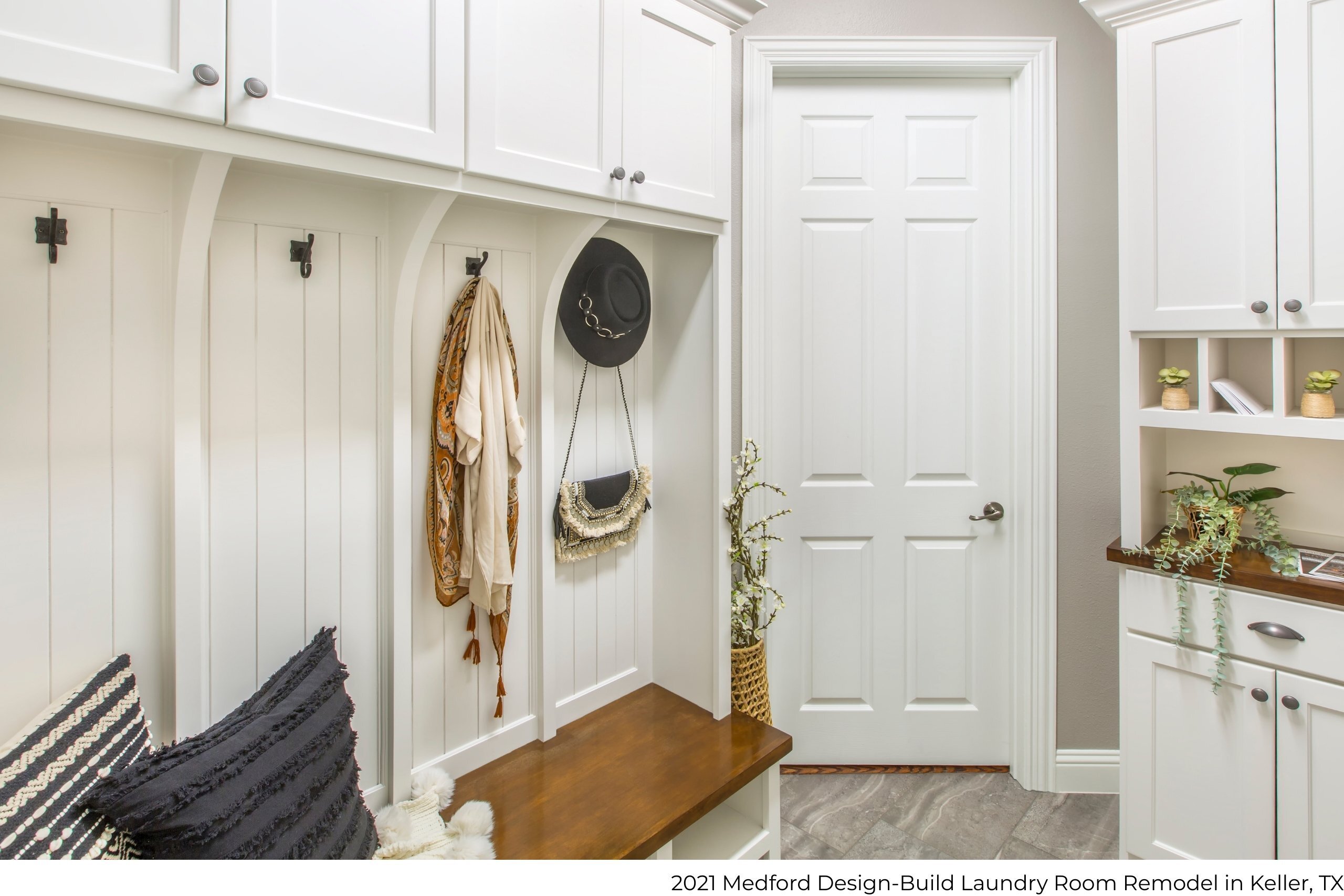 Medford Design-Build Laundry Room Remodel in Keller, TX