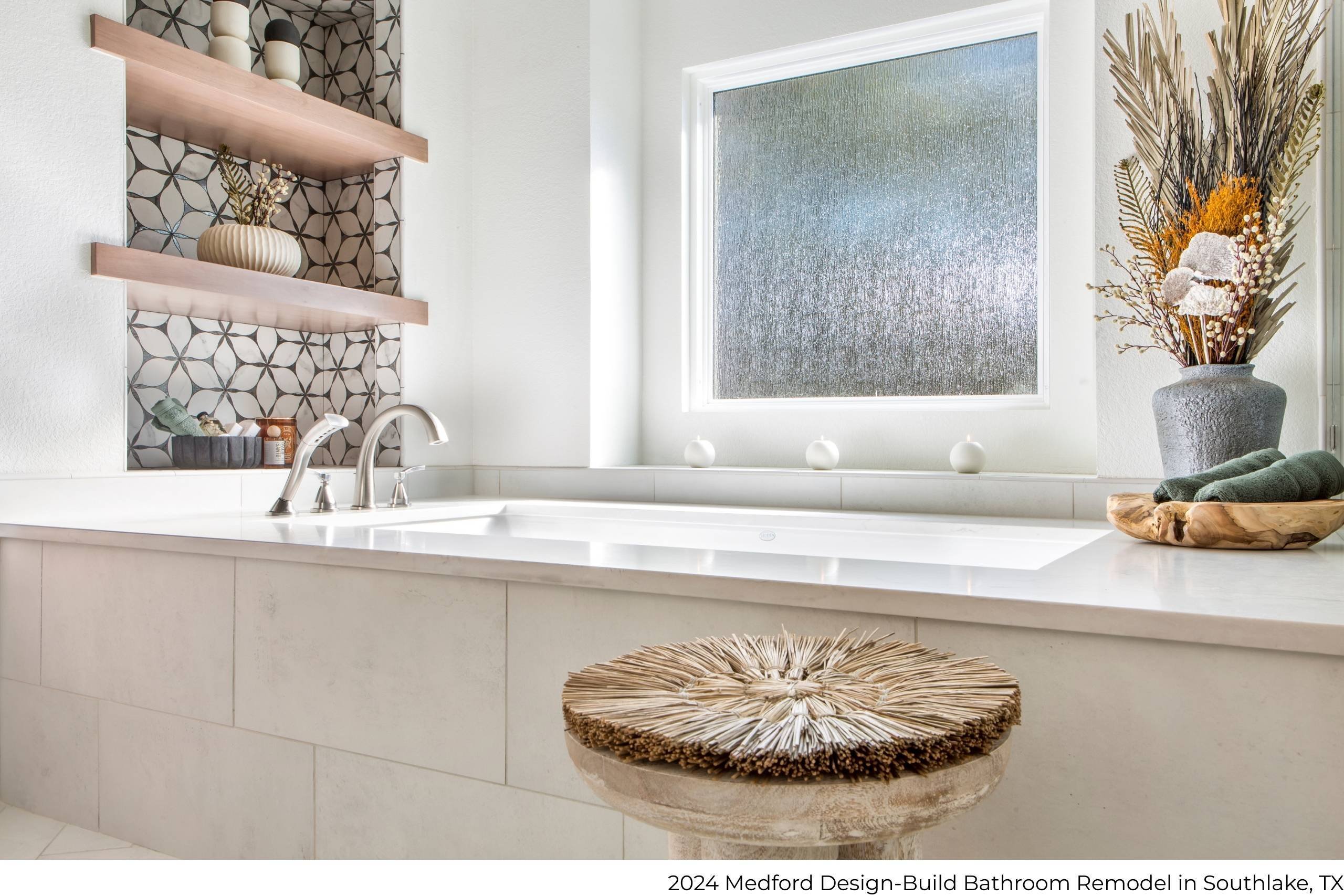 Medford Design-Build bathroom remodel in Southlake, TX