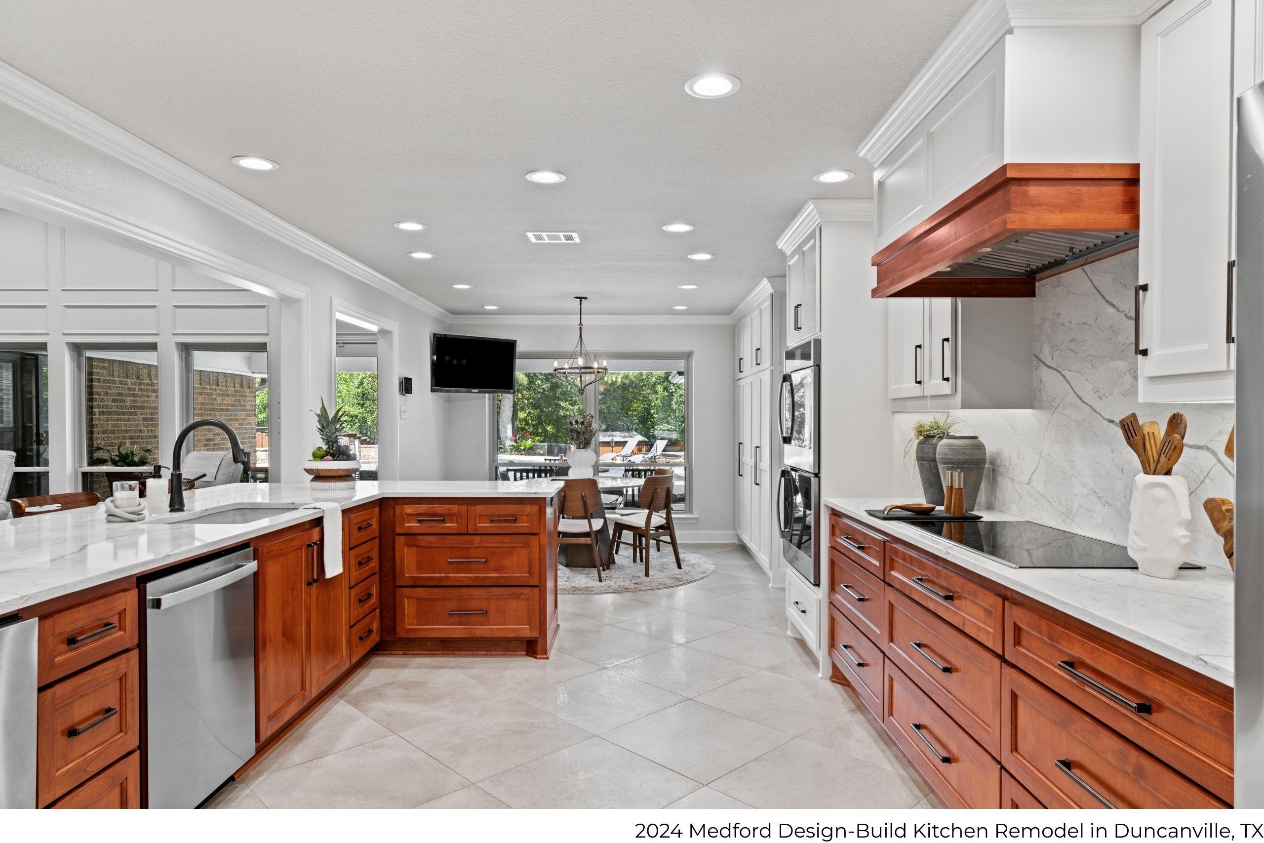 Medford Design-Build Kitchen Remodel in Duncanville, TX