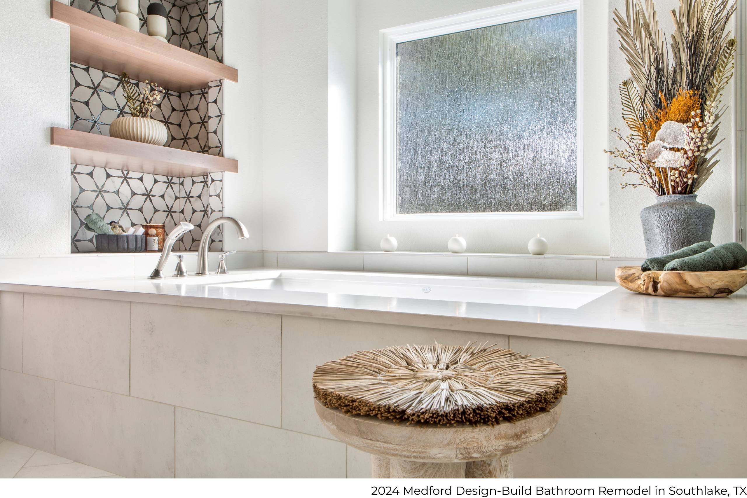 Medford Design-Build bathroom remodel in Southlake, TX