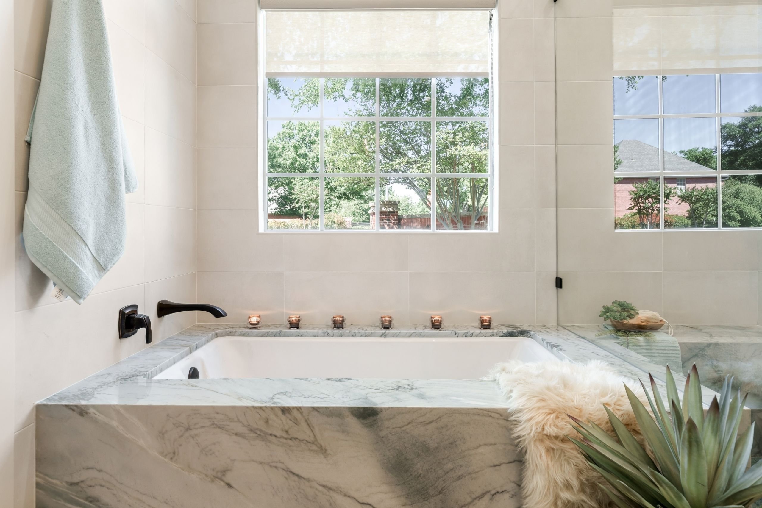 Medford Design-Build master bathroom remodel in Fort Worth, TX
