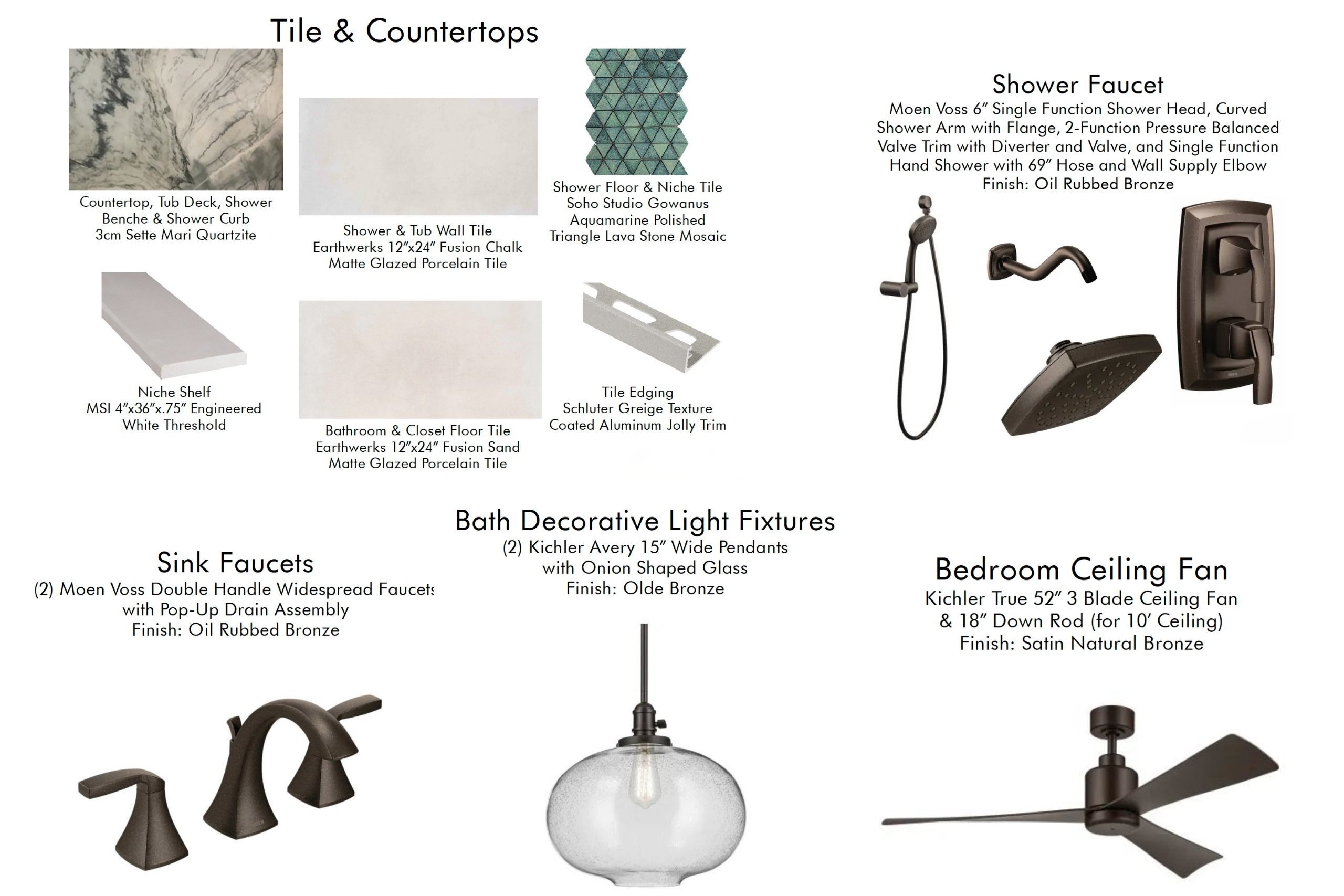 Medford Design-Build master bathroom remodel in Fort Worth, TX