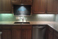 Glass Tile Backsplash