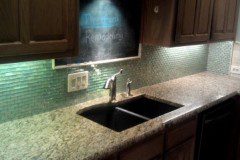 Glass Tile Backsplash