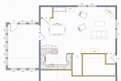 Expanded Kitchen and Dining Room