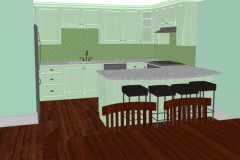 Expanded Kitchen and Dining Room