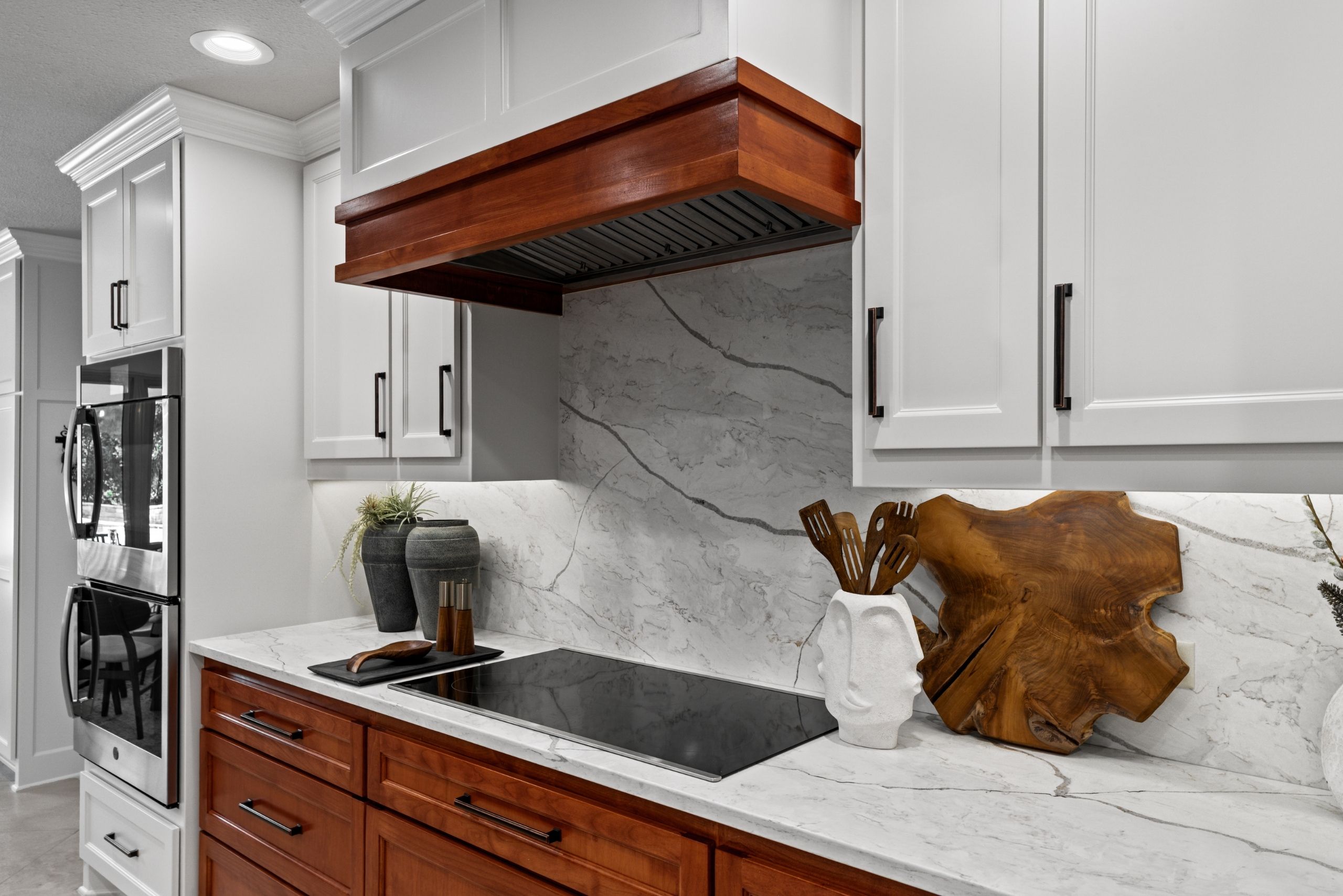 The Blend: A Kitchen & Living Room Remodel in Duncanville, TX - Medford Design-Build