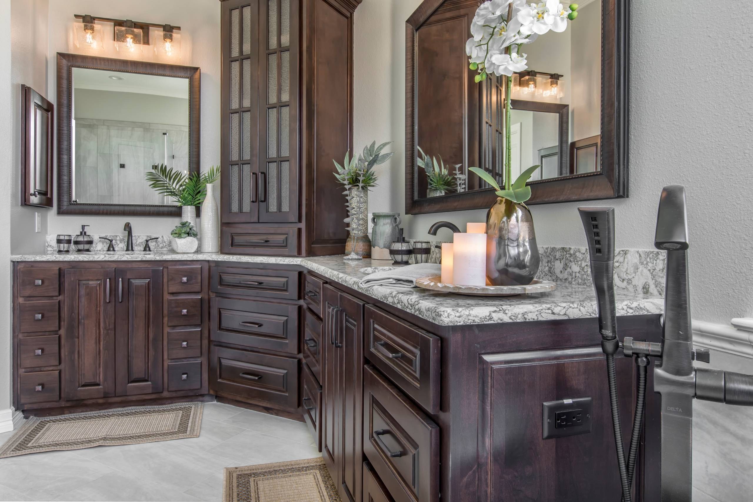 Stained Cabinets: The Colleyville, TX Timeless Trend Stained Cabinets: The Colleyville, TX Timeless Trend