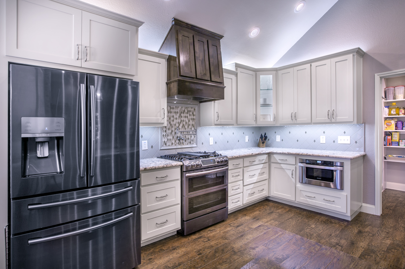 Open-Concept Kitchen Gets a Fresh Look & Improved Functionality