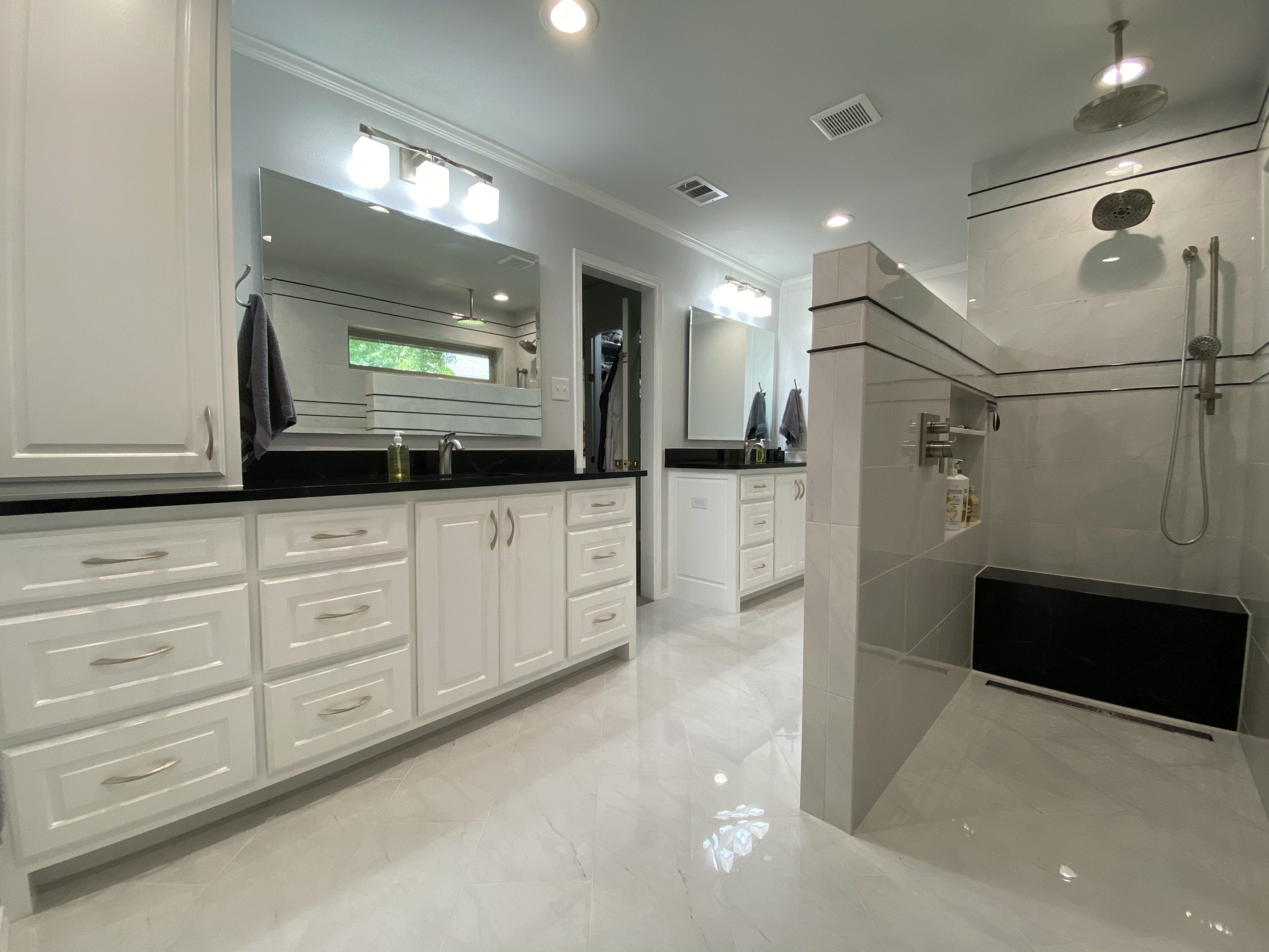 From Wallpapered to ‘WOW’: A Sleek Master Bathroom Transformation: Medford Remodeling From Wallpapered to ‘WOW’: A Sleek Master Bathroom Transformation: Medford Remodeling
