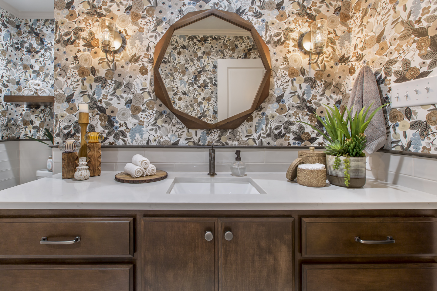 A 1961 Guest Bathroom Gets a New Personality A 1961 Guest Bathroom Gets a New Personality