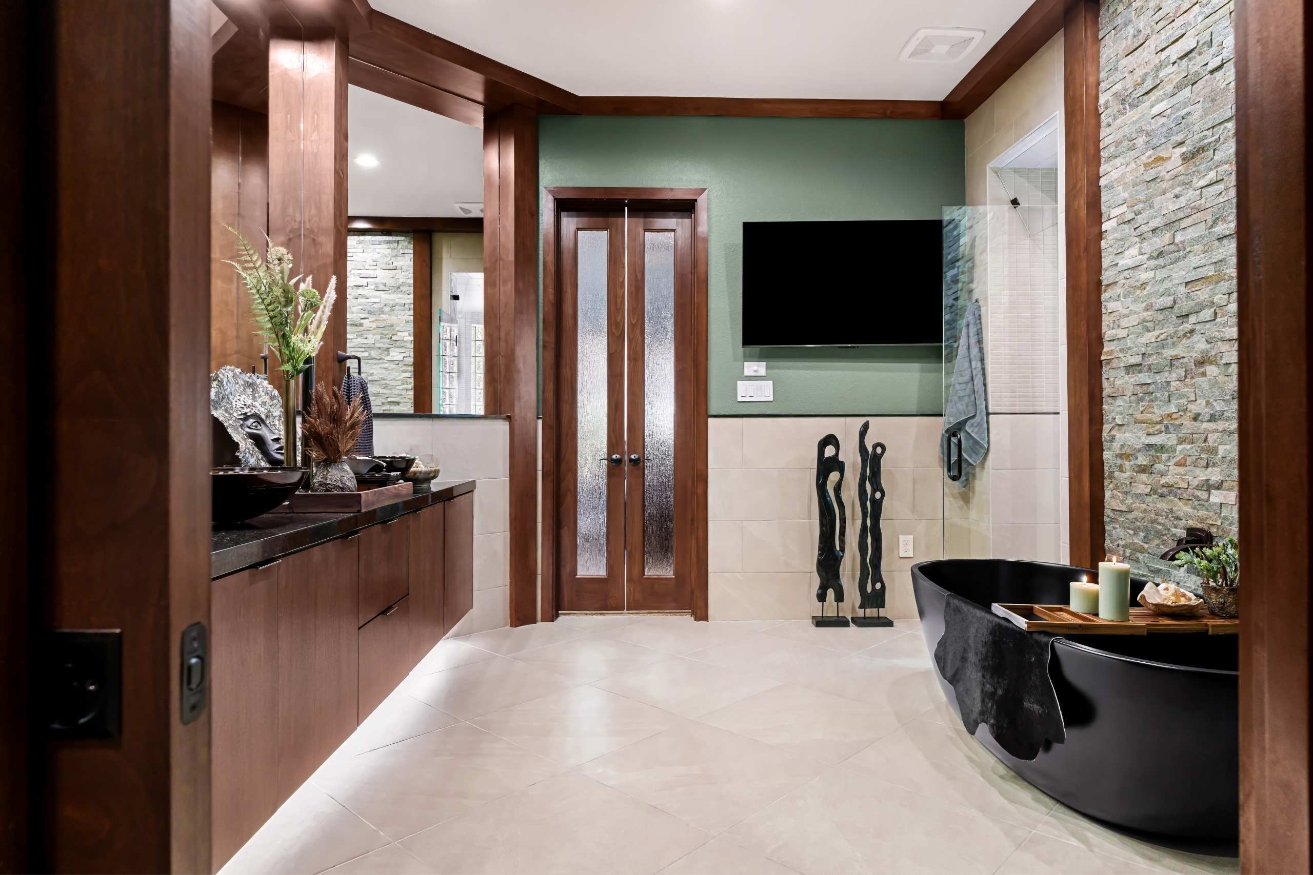 The Tranquility Treatment: A Spa-Inspired Bathroom Retreat in Arlington, TX