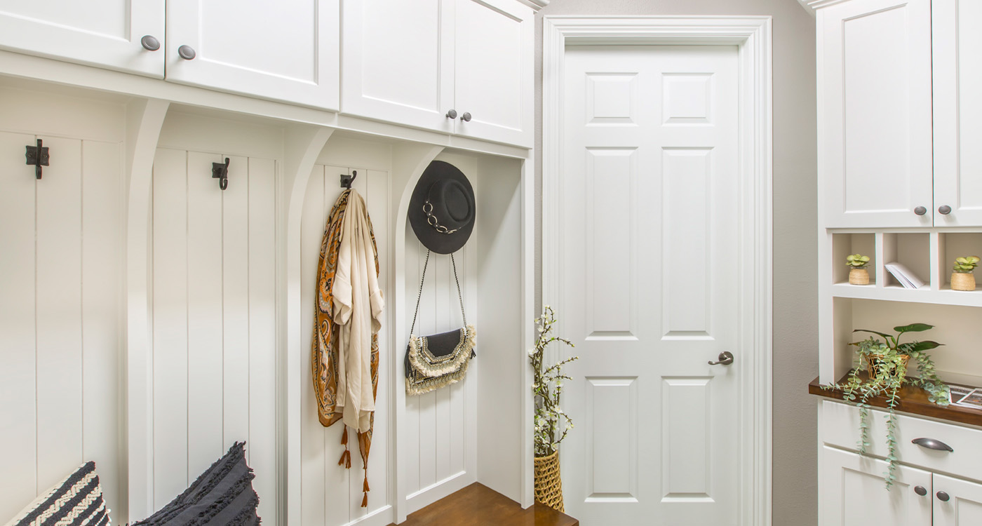 Mudroom remodel Medford Design Build Fort Worth Area