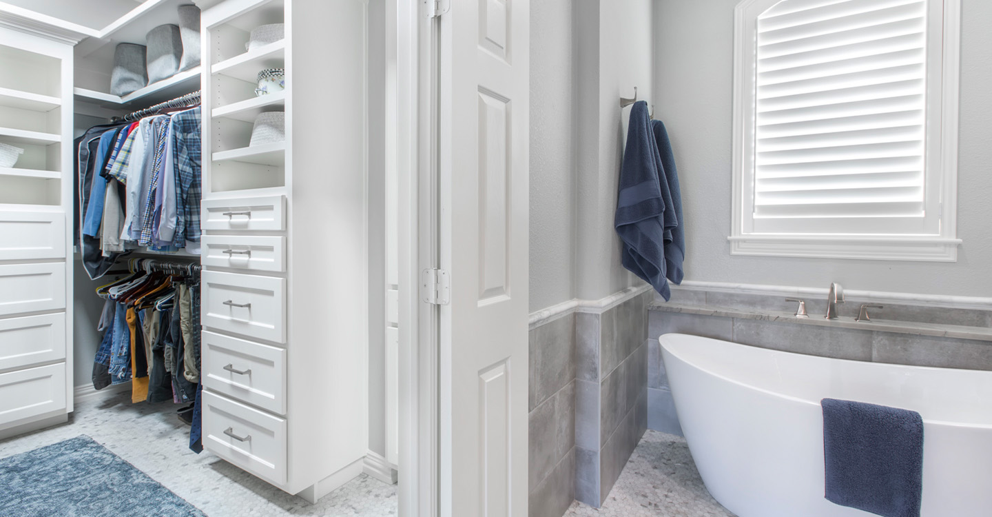 Bathroom and Closet Remodel Medford Design Build Fort Worth Area
