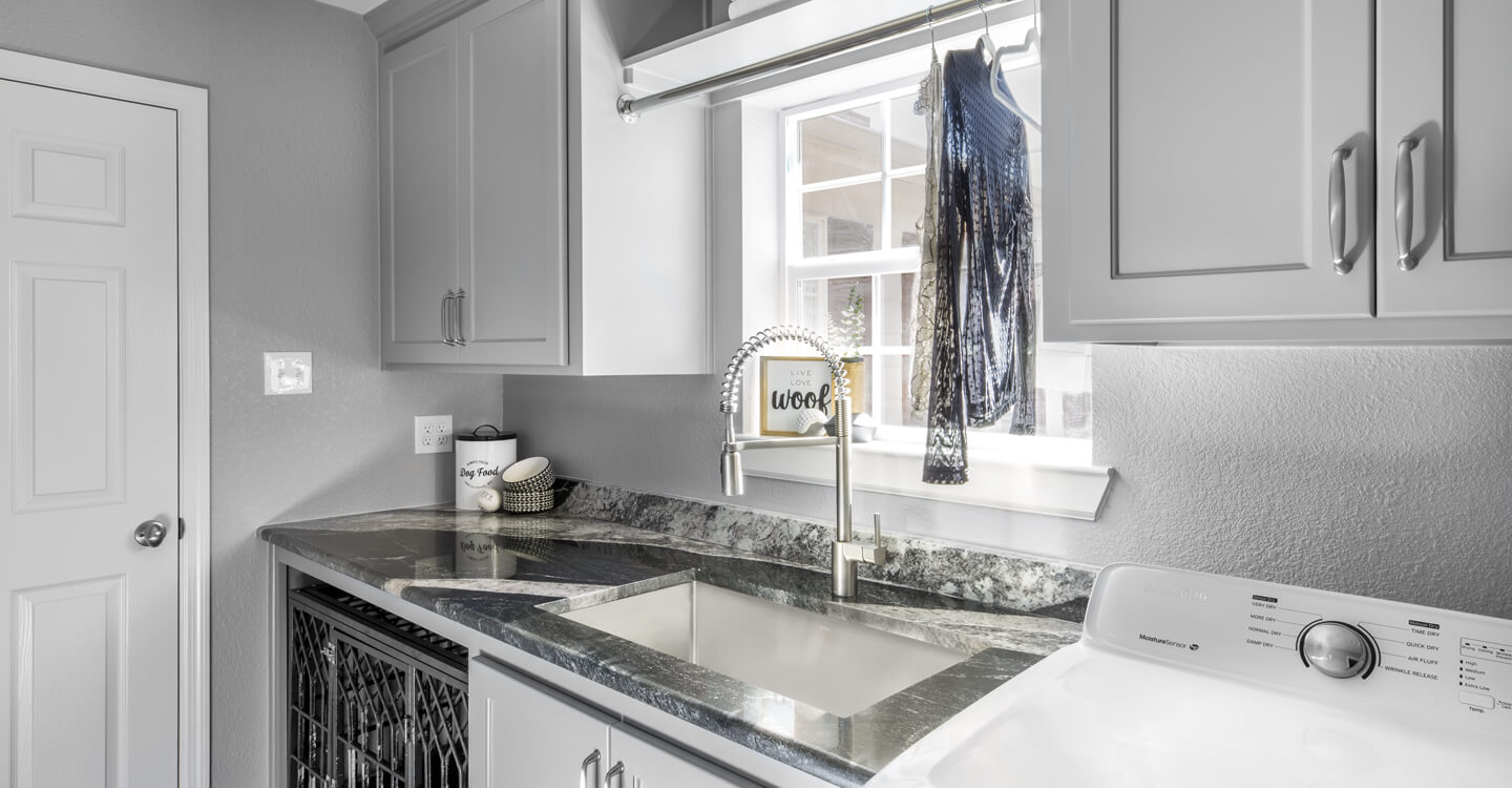 Laundry room renovation Medford Design Build Fort Worth Area