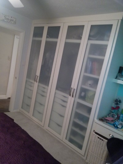 Custom Reach-in Closet Installation