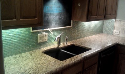 Glass Tile Backsplash