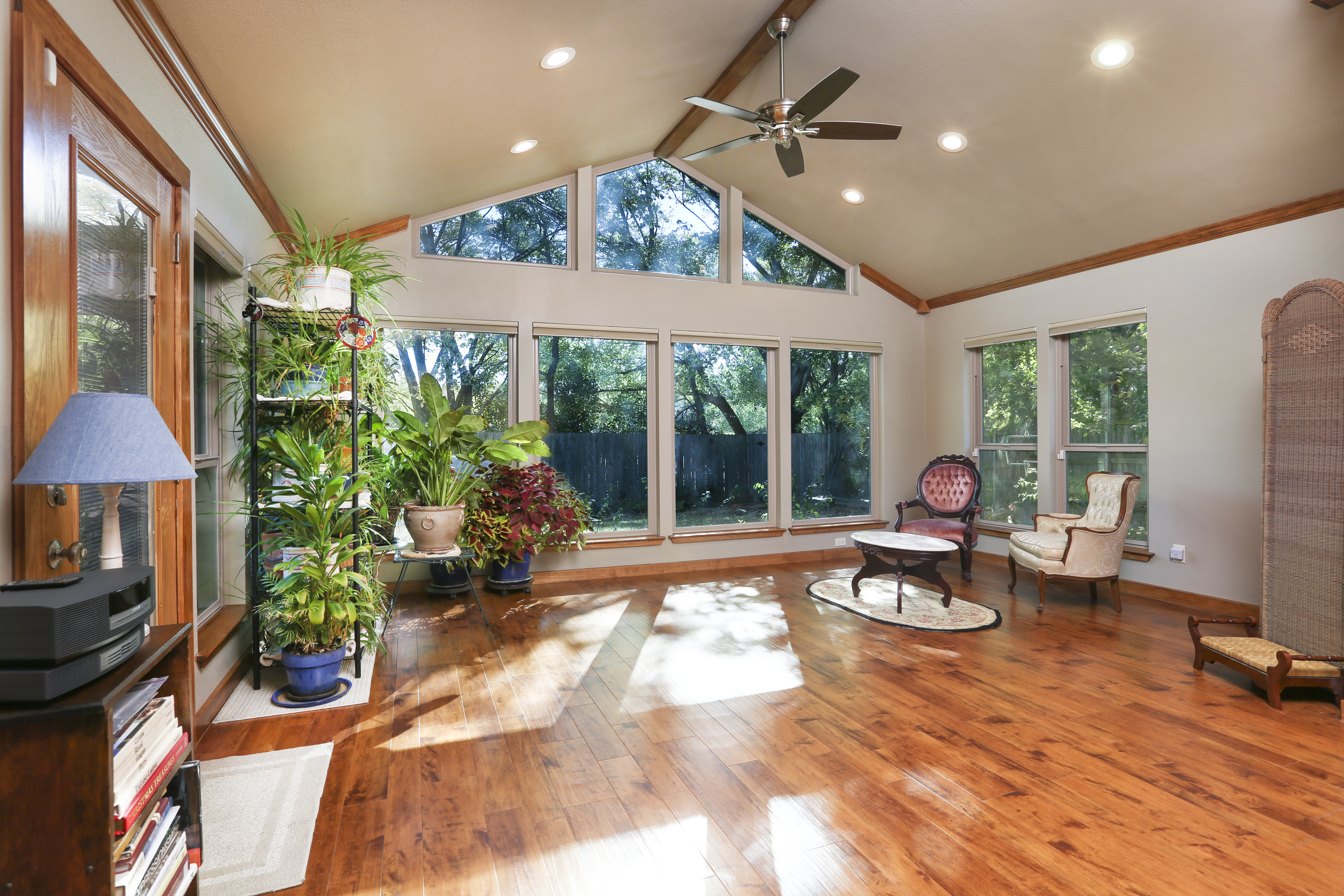 These rooms. Sun Room. Sun from Room. Additions Room.