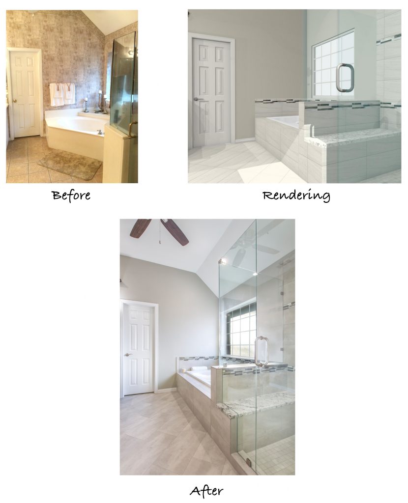 A 1990’s Master Bath Gets A Much Needed 2019 Update! - Medford Remodeling