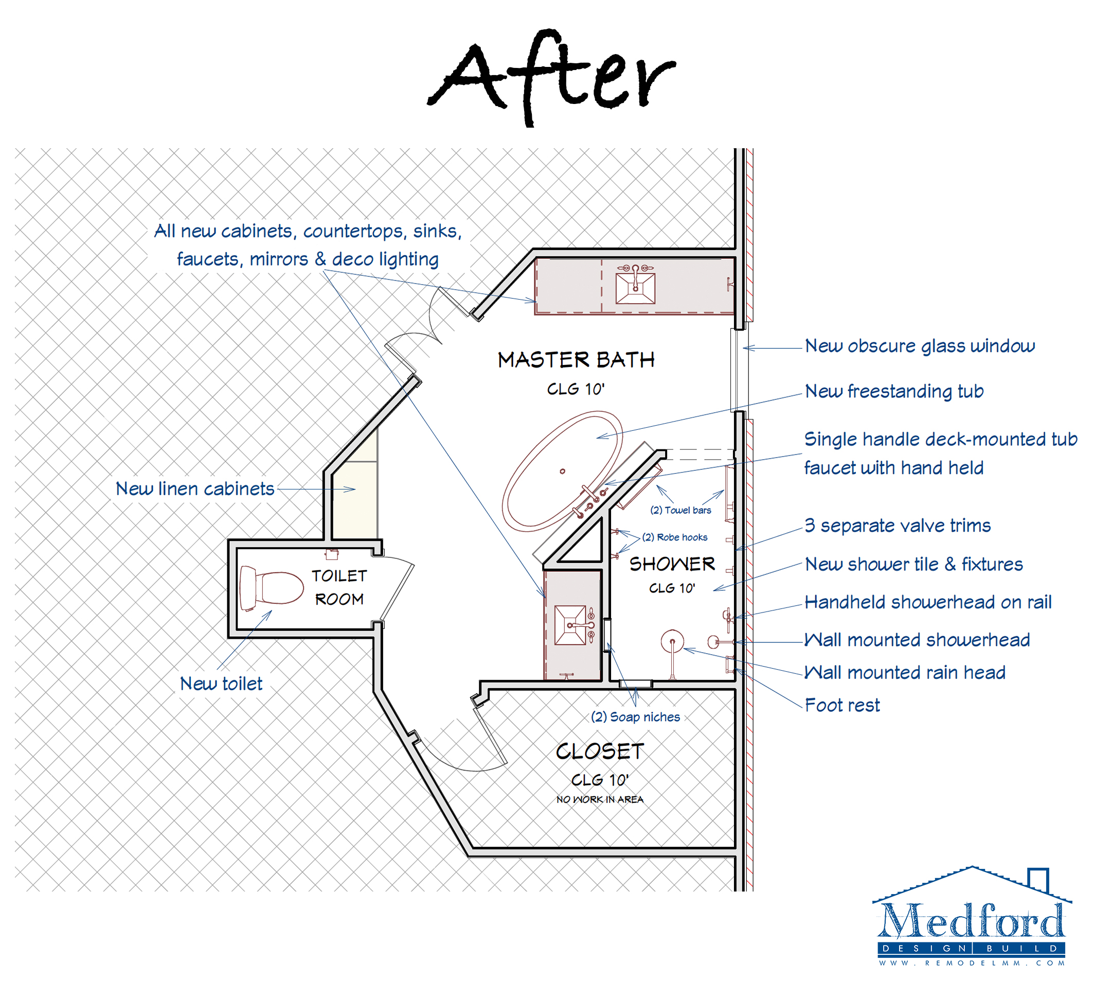 bathroom spa-renovation floor plan - after