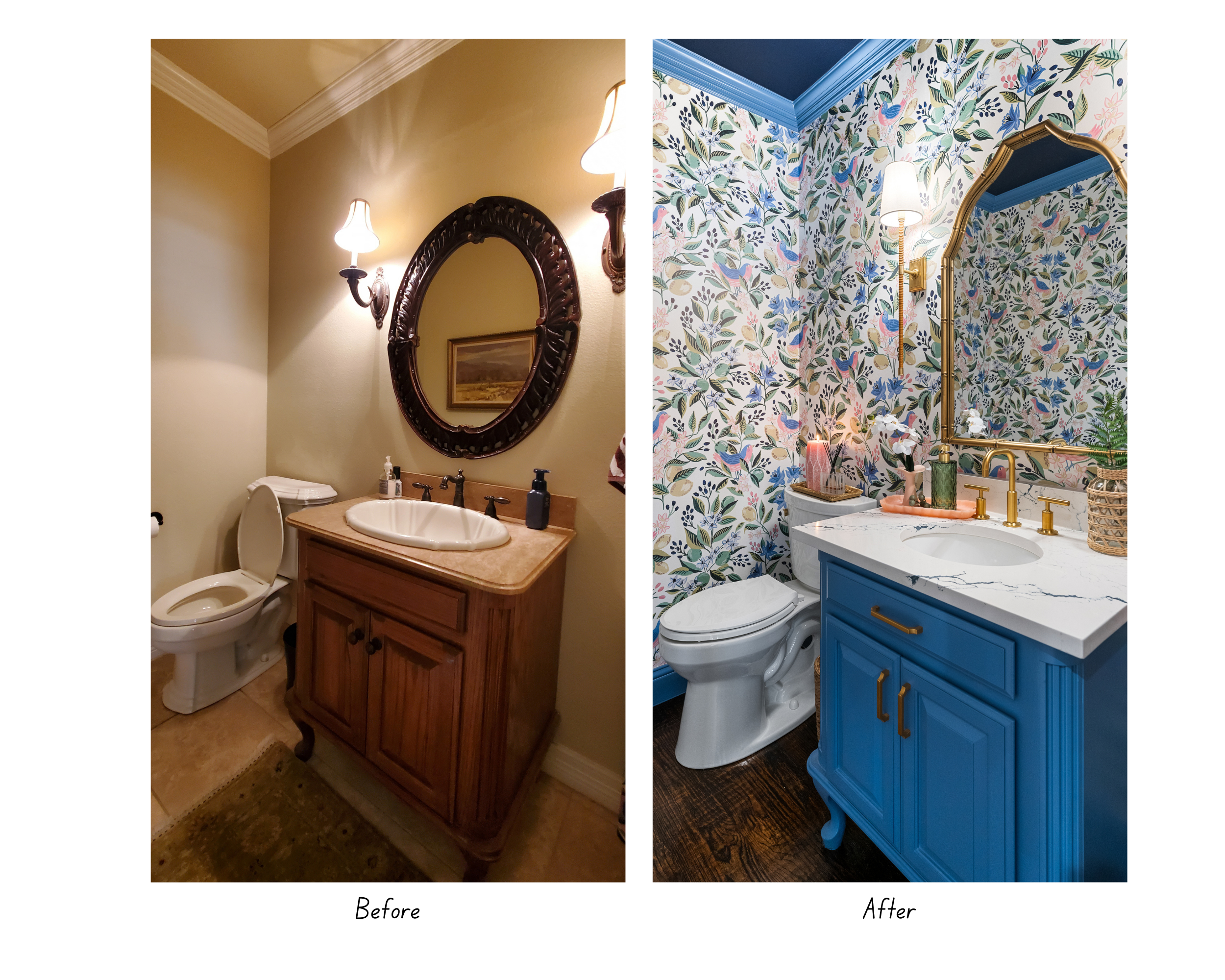 Before and After: Powder Bath Remodel