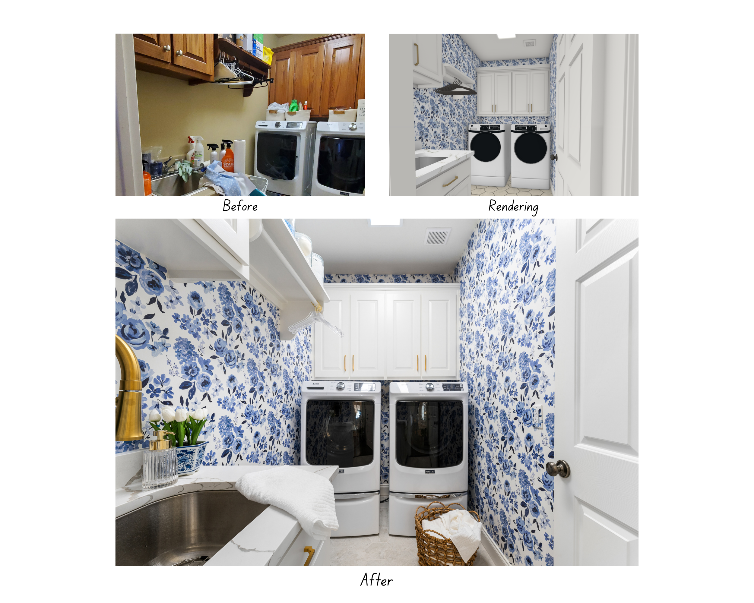 Before and After: Laundry Room Remodel