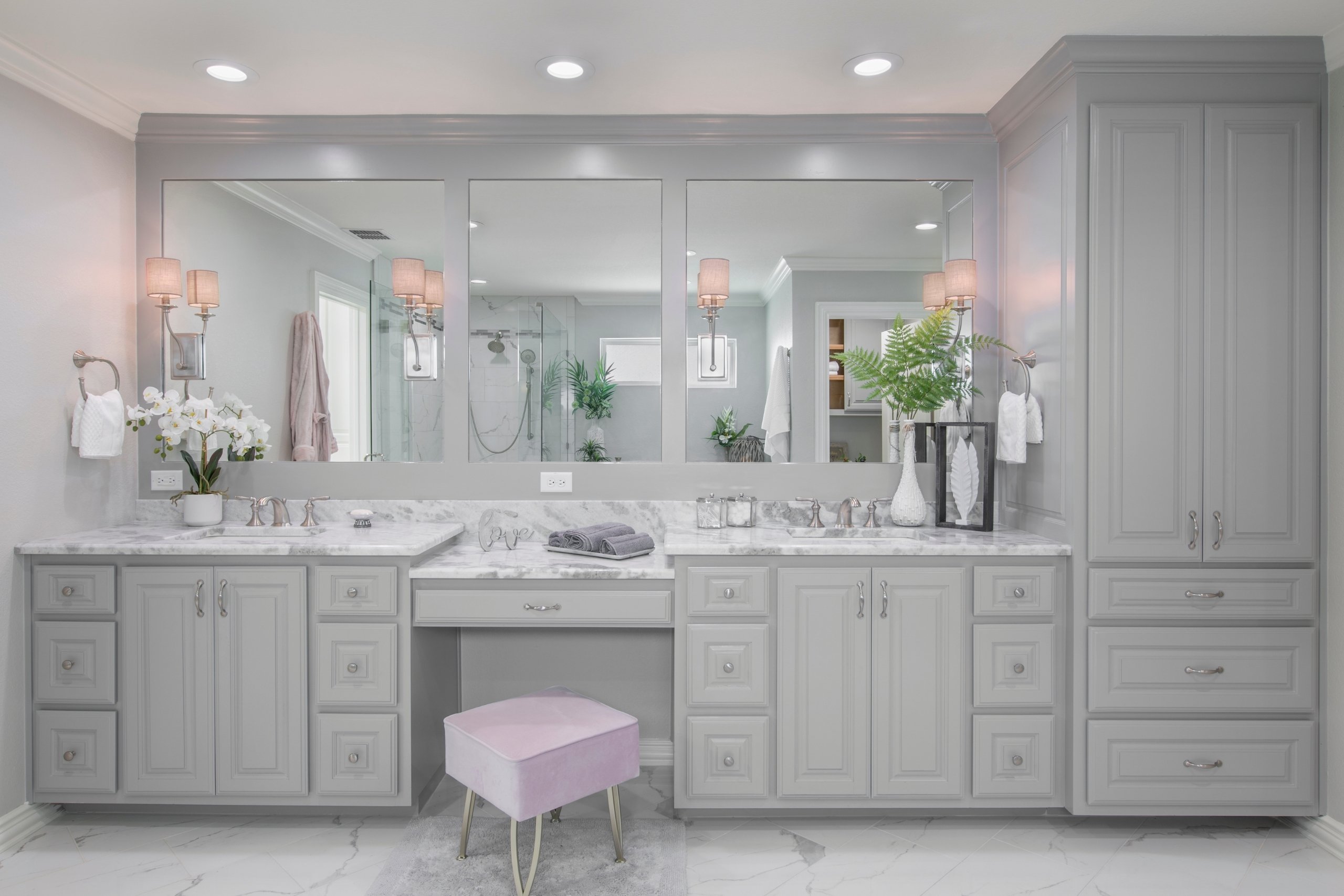 Photo of bathroom from a suite addition