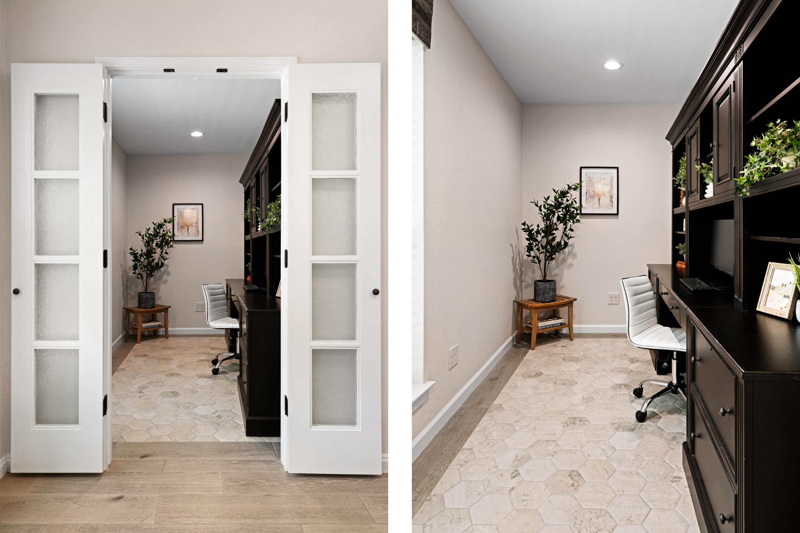 Arlington, TX Porch Conversion to Home Office by Medford Design-Build