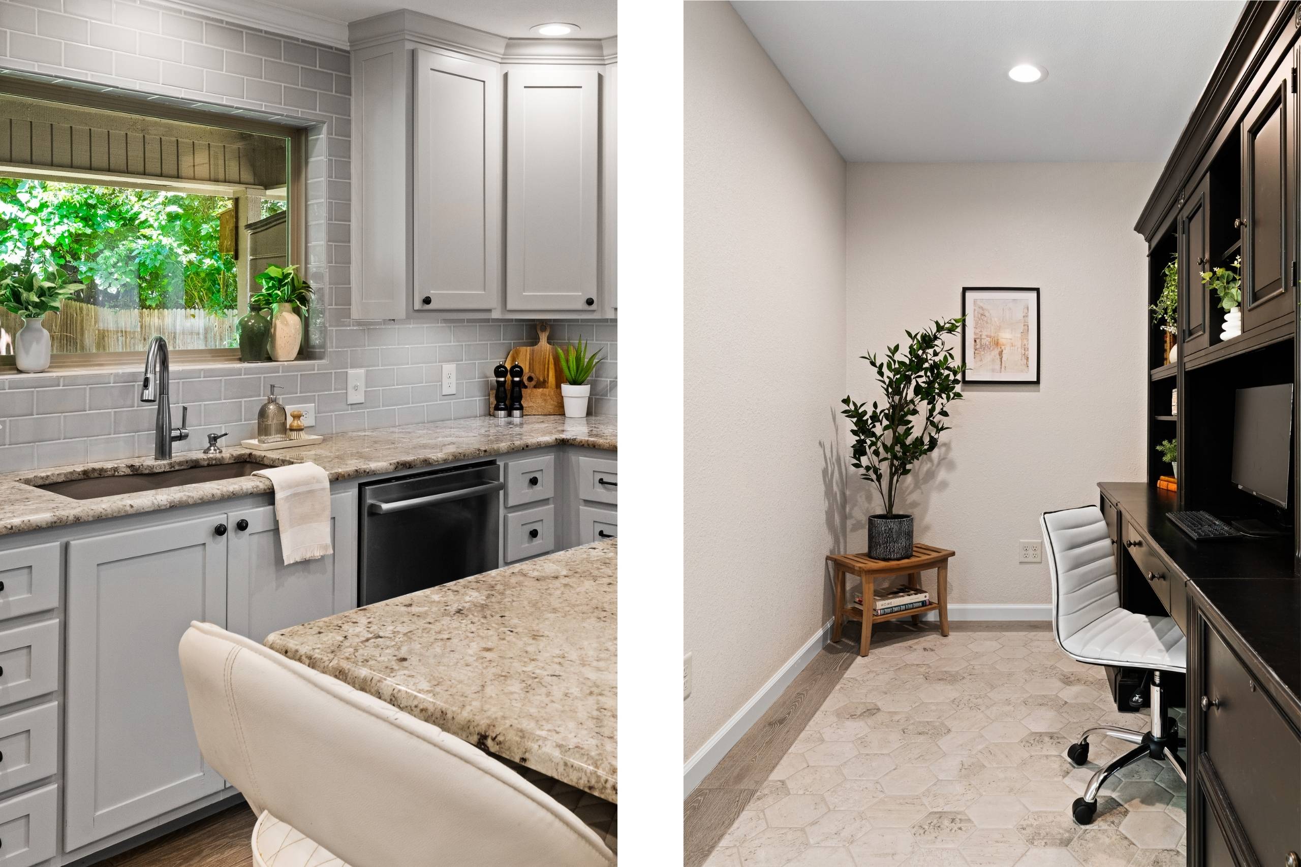 Arlington, TX kitchen remodel and home office addition