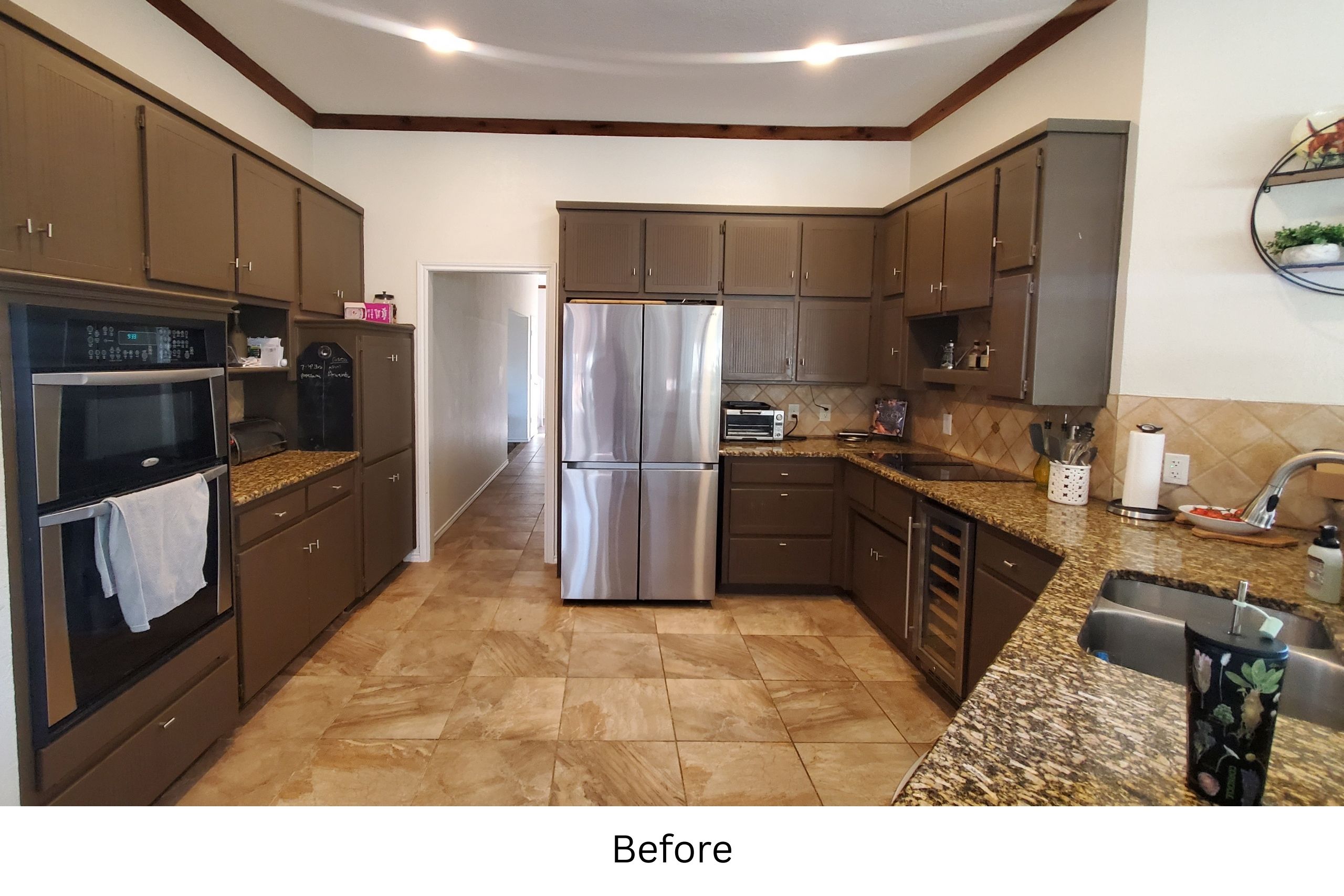 Medford Design-Build before kitchen remodel in Colleyville, TX 
