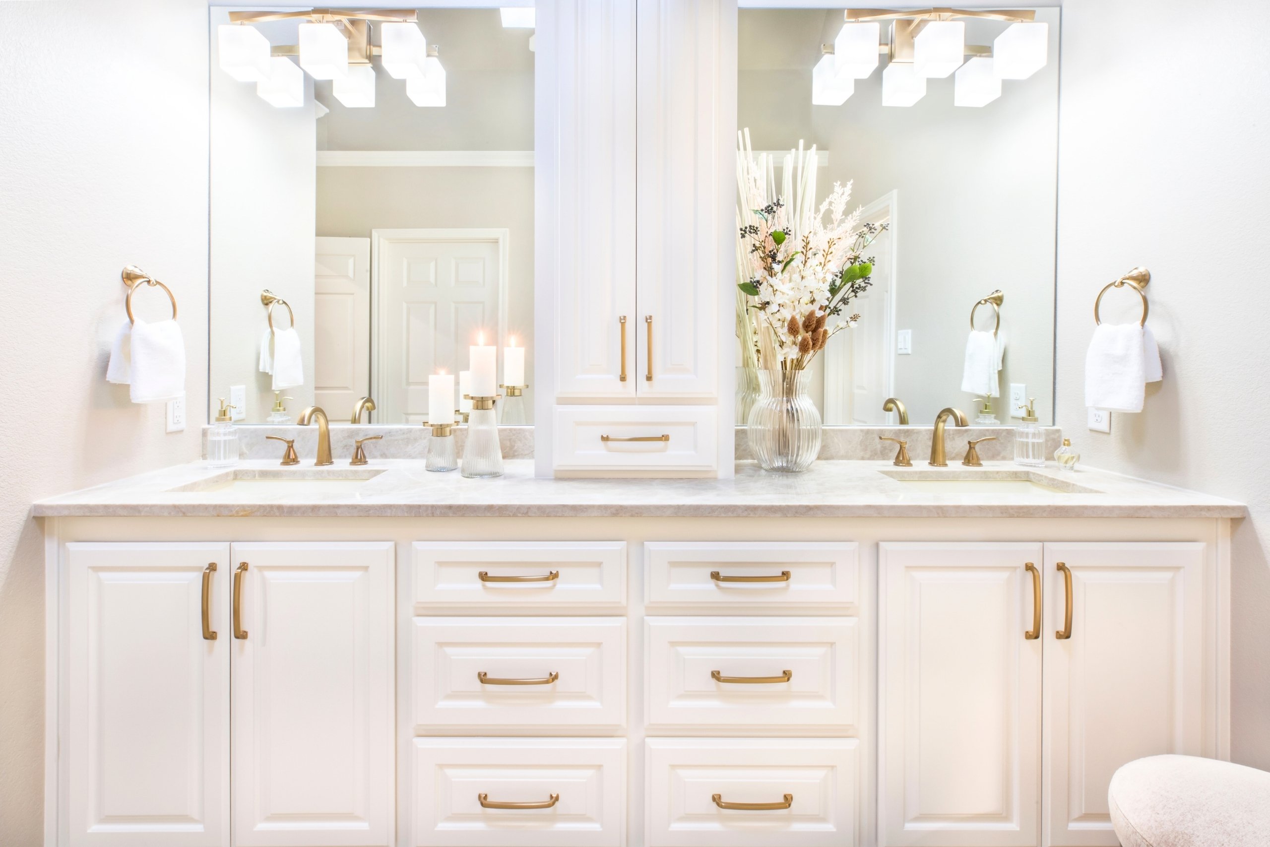 Medford Design-Build master bathroom remodel